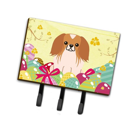 Carolines Treasures Easter Eggs Pekingnese Red White Leash or Key Holder BB6103TH68